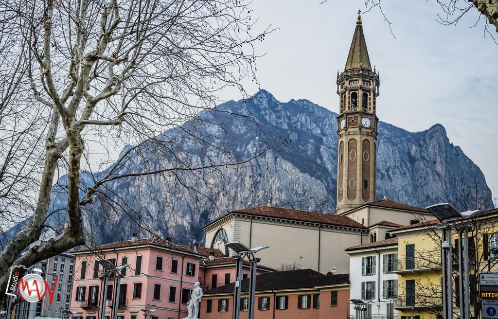 Hotel Moderno Lecco Bagian luar foto