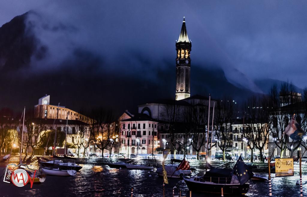 Hotel Moderno Lecco Bagian luar foto