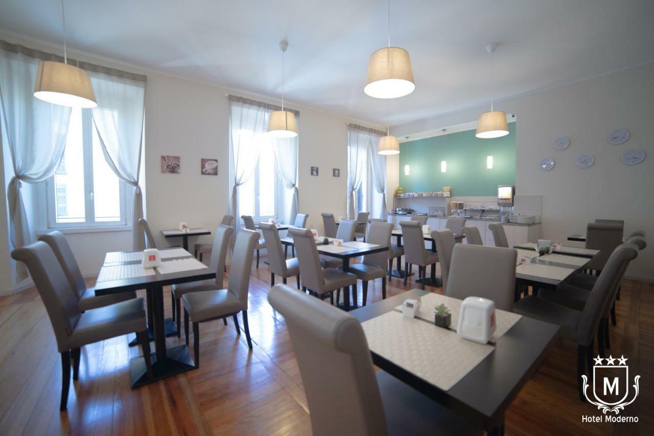 Hotel Moderno Lecco Bagian luar foto