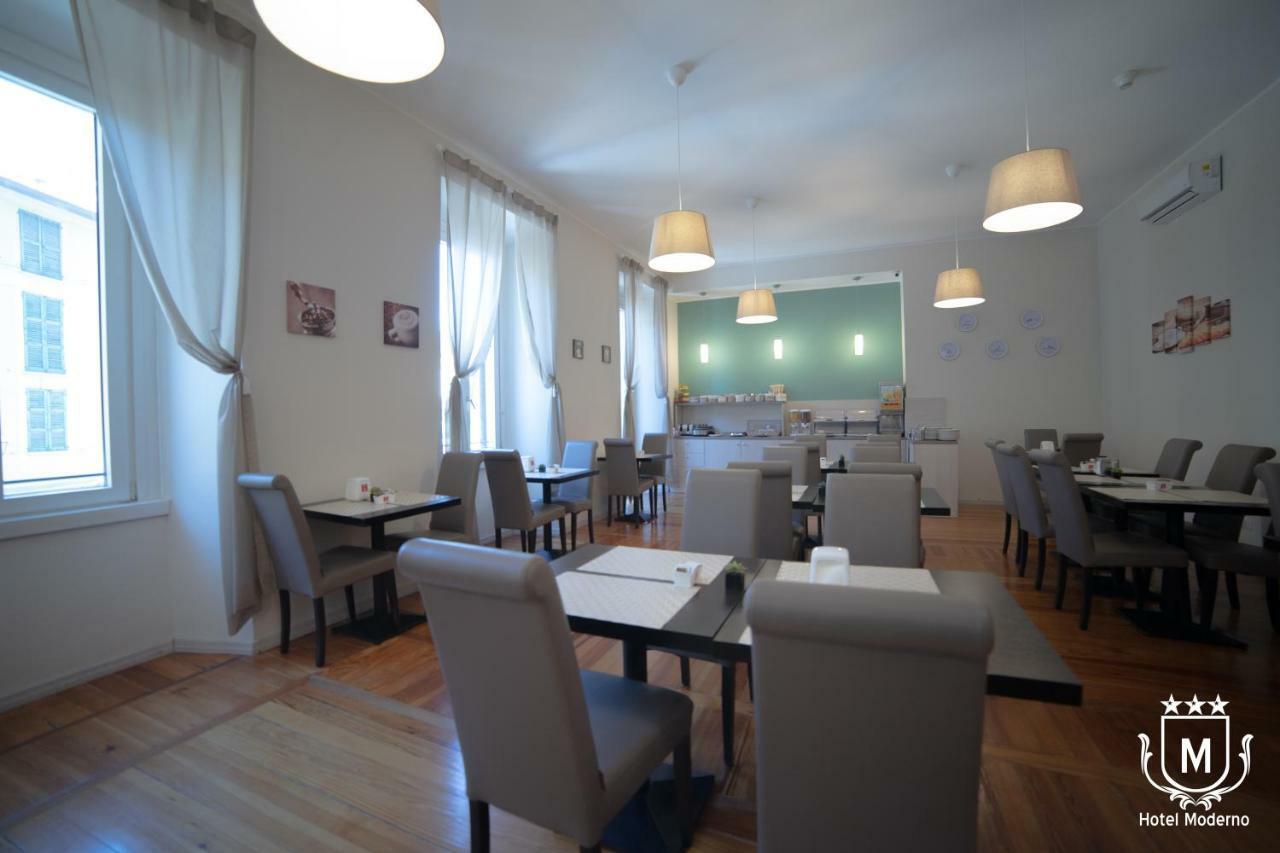 Hotel Moderno Lecco Bagian luar foto