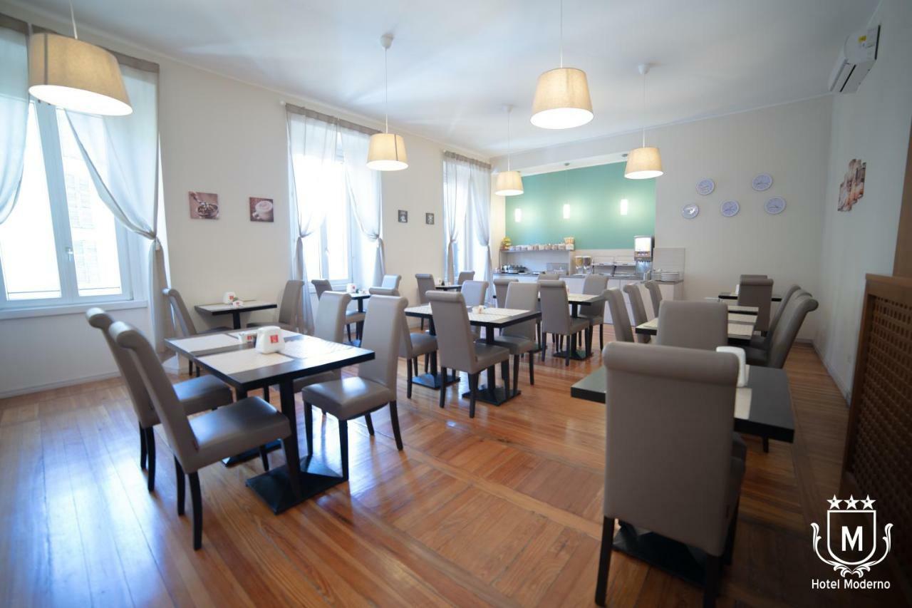 Hotel Moderno Lecco Bagian luar foto